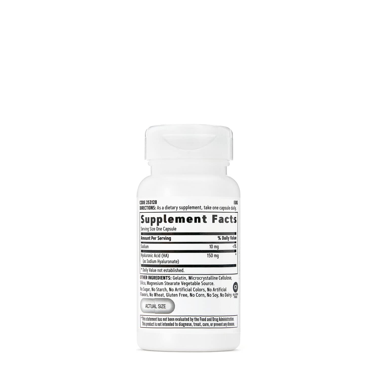 GNC Women's Hyaluronic Acid | Skin Hydrating Daily Supplement | Supports Moistureand GNC uk supplements