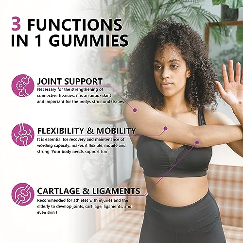UPNEUTRI Glucosamine Chondroitin Gummies Sugar Free, Extra Strength 1500mg Glucosam UPNEUTRI uk supplements