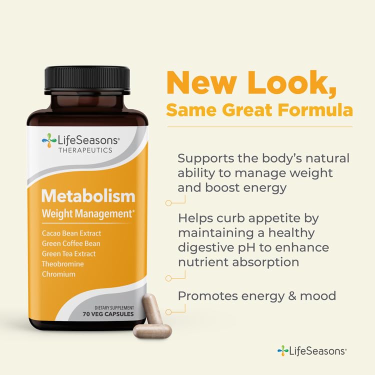 LifeSeasons - Metabolism - Weight Control Support & Energy Boosting Supplement LifeSeasons uk supplements