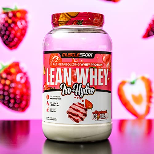 Musclesport Lean Whey Revolution™ Protein Powder - Whey Protein Isolate - Low Calorie Musclesport uk supplements