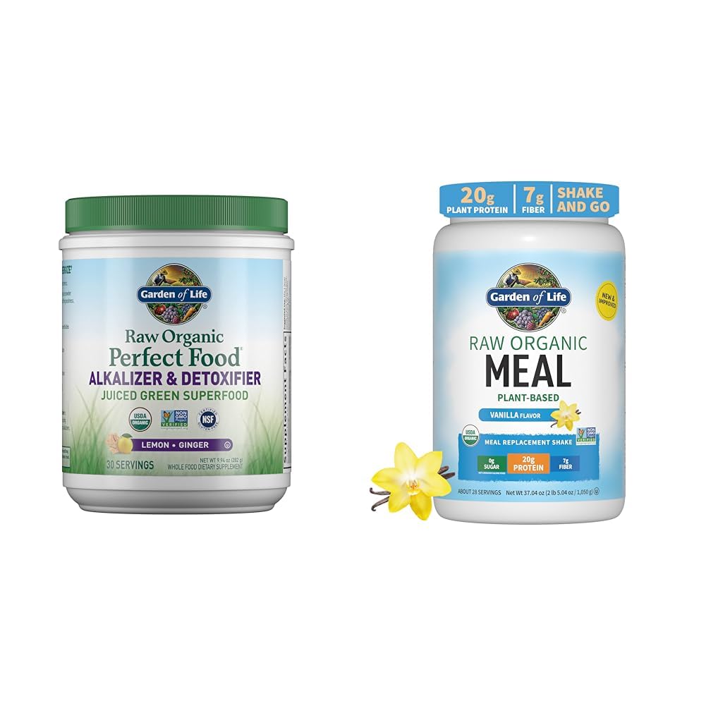 Garden of Life Raw Organic Perfect Food Alkalizer & Detoxifier Juiced Greens Superfood Garden of Life uk supplements