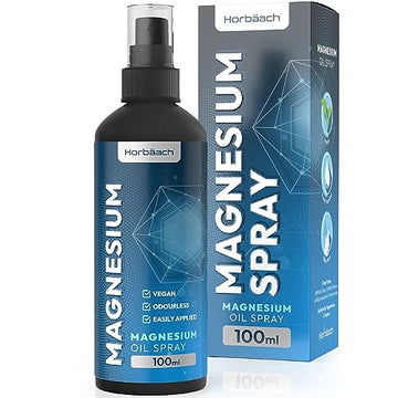 Magnesium Spray for Restless Legs, Muscles, Sleep | 100ml | Magnesium Chloride Oil Horbäach uk supplements