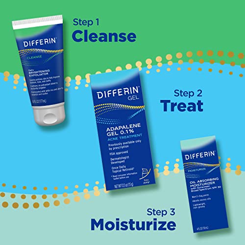 Differin Acne Treatment Gel, 30 Day Supply, Retinoid Treatment for Face Differin uk supplements
