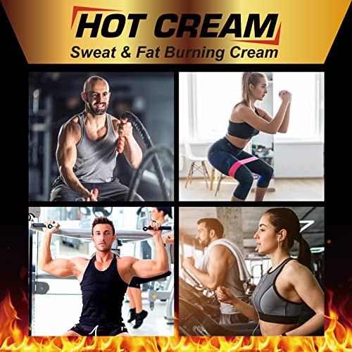 Hot Sweat Cream, Fat Burning Cream for Belly, Natural Sweat Enhancer Cream for Men Mcukv uk supplements