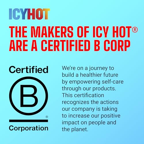 Icy Hot Original Pain Relief Patch, Medium Size Fabric Patches for Arm, Neck and Leg with Menthol 5%, Ice and Heat Contrast Therapy for Backaches, Joints, Muscle Strains and Arthritis, 5 ct. Icy Hot uk supplements