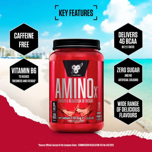 BSN Nutrition Amino X Supplement with Vitamin D, Vitamin B6 and Amino Acids BSN uk supplements