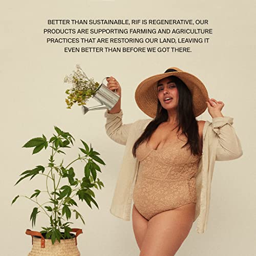 Rif Care Organic Menstrual Pads Feminine Hygiene Hemp Fiber Biodegradable Rif care uk supplements
