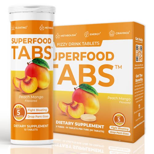 skinnytabs Superfood Tabs Detox Cleanse Drink - Fizzy Nutrition Supplement skinnytabs uk supplements