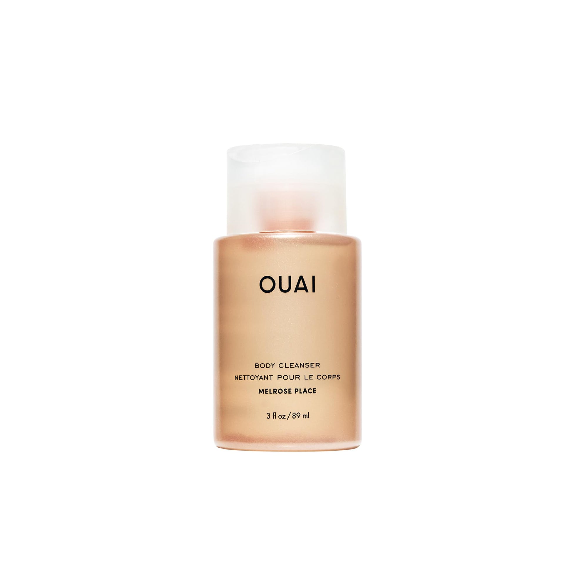 OUAI Body Cleanser Travel Size, Melrose Place - Foaming Body Wash with Jojoba Oil & Rosehip Oil to Hydrate, Balance & Soften Skin - Paraben, Phthalate, Sulfate Free Skin Care Products (3 Fl Oz) OUAI uk supplements