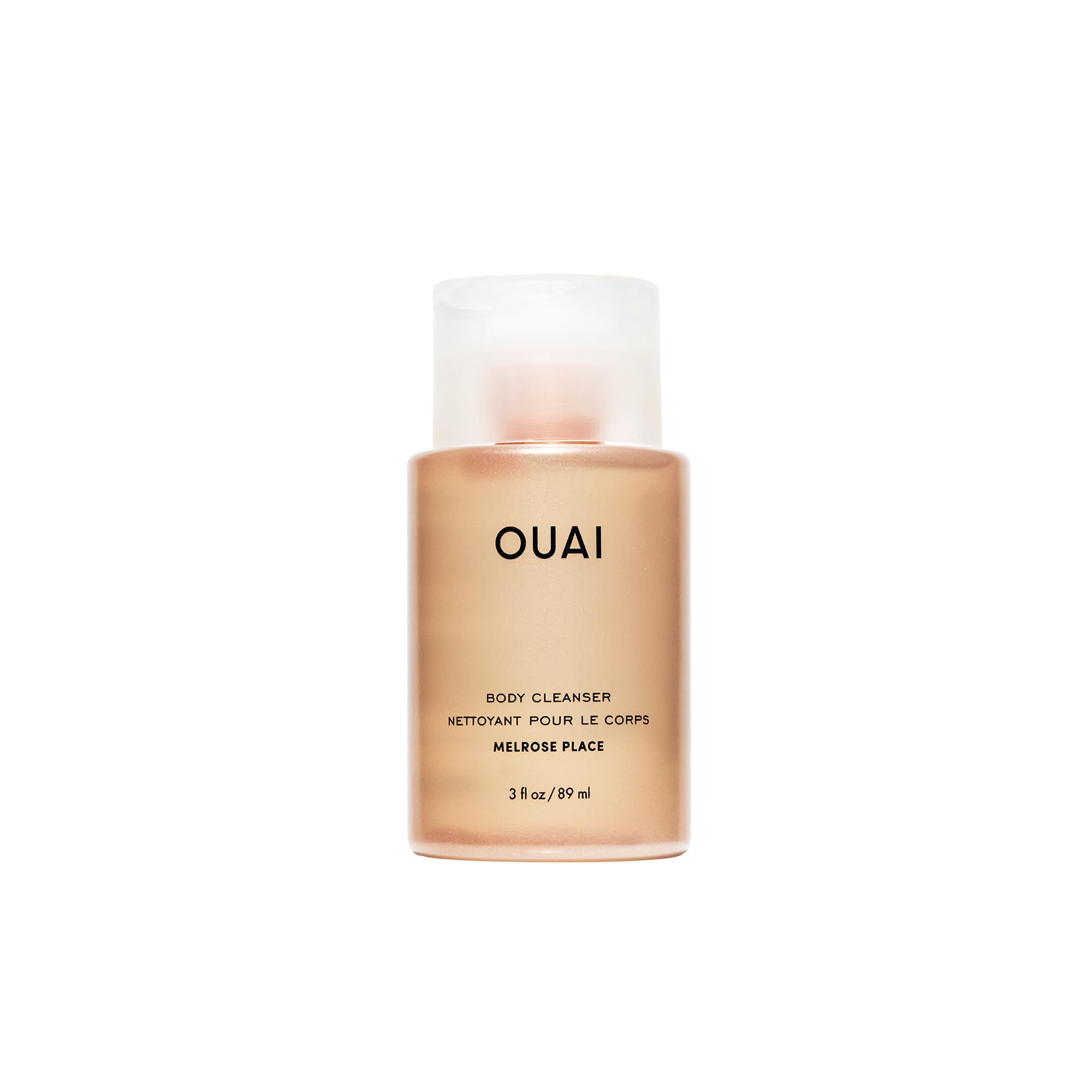 OUAI Body Cleanser Travel Size, Melrose Place - Foaming Body Wash with Jojoba Oil & Rosehip Oil to Hydrate, Balance & Soften Skin - Paraben, Phthalate, Sulfate Free Skin Care Products (3 Fl Oz) OUAI uk supplements