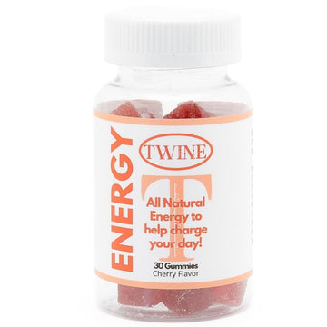 Energy Gummies with Vitamin B12, Ginseng & Ginkgo Biloba – Includes Biotin, Niacin, Taurine, Zinc, Pantothenic Acid, Vitamin C, D & B6 – 30 Count TWINE uk supplements