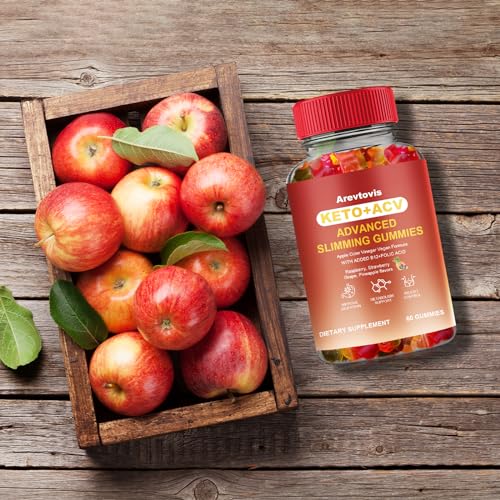 Arevtovis Apple Cider Vinegar Gummies - Boost Energy, Detox & Support Gut Health ACV Arevtovis uk supplements