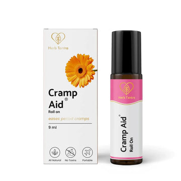 Cramp Aid Roll On for Menstrual Cramps | Instant Period Pain Relief | | Natural & Ayurvedic Alternative to hot Bags | Fits in Pocket Generic uk supplements
