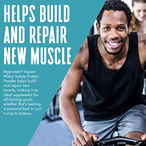 Myprotein Impact Whey Isolate Protein Powder, Gluten Free Protein Powder, Muscle Mass Myprotein uk supplements