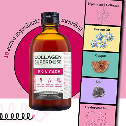 Collagen Superdose Skincare by Gold Collagen | Patented Liquid Collagen Peptides Supplement COLLAGEN SUPERDOSE by Gold Collagen uk supplements