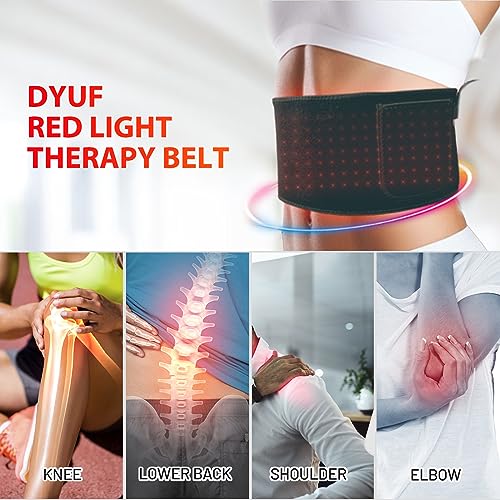 Red Light Therapy Infrared Light Therapy for Muscle Pain Relief and Inflammation Red Light Therapy Belt DYUF uk supplements