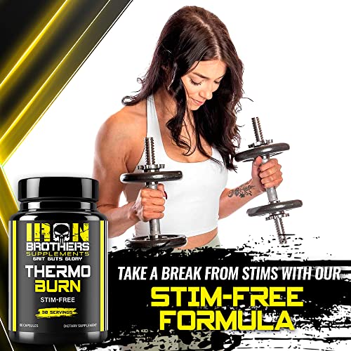 Stimulant Free Fat Burners for Women and Men – Weight Loss - Non Stim Thermogenic Fat Iron Brothers Supplements uk supplements