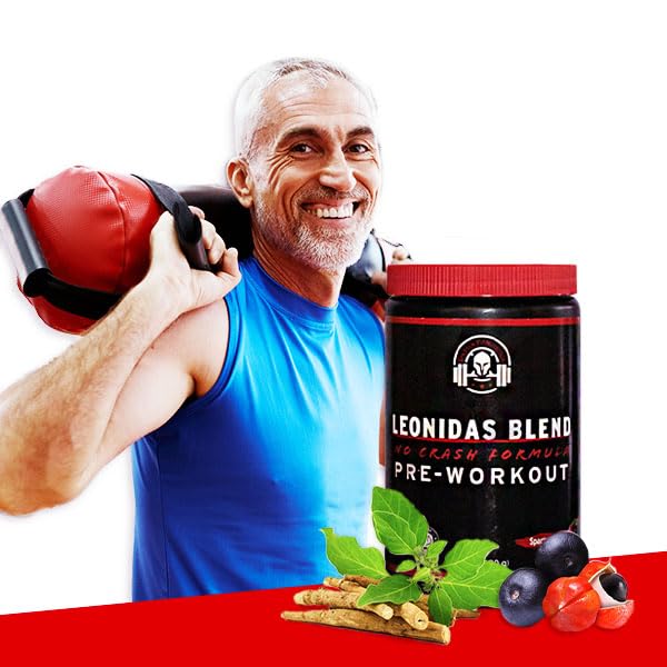 Spartan Fit Nutrition Pre-Workout Powder -Berry Flavor with Full Serving of Creatine +310mg Generic uk supplements