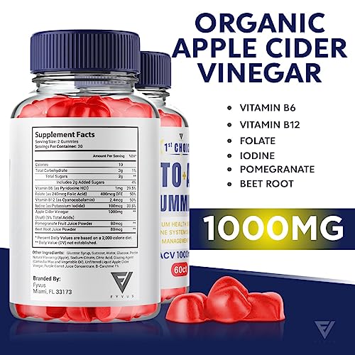 (2 Pack) 1st Choice Keto ACV Gummies, First Choice Gummies Advanced ACV - 1st Choice Fyvus uk supplements