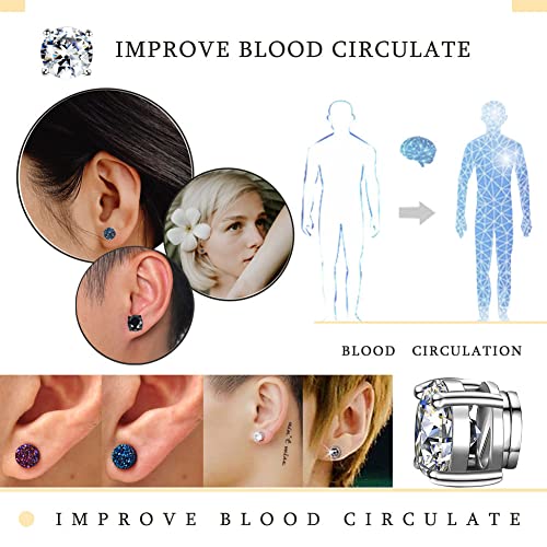 Ronglry Acupressure Slimming Earrings Therapy Weight Loss Earrings for Women Men Ronglry uk supplements