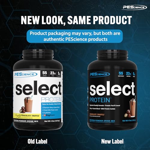 PEScience Select Low Carb Protein Powder, Chocolate Truffle, 27 Serving, Keto Friendly PEScience uk supplements