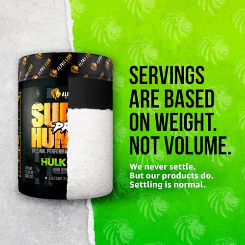 ALPHA LION Superhuman Pre Workout Powder, Beta Alanine, L-Taurine & Tri-Source Caffeine ALPHA LION uk supplements