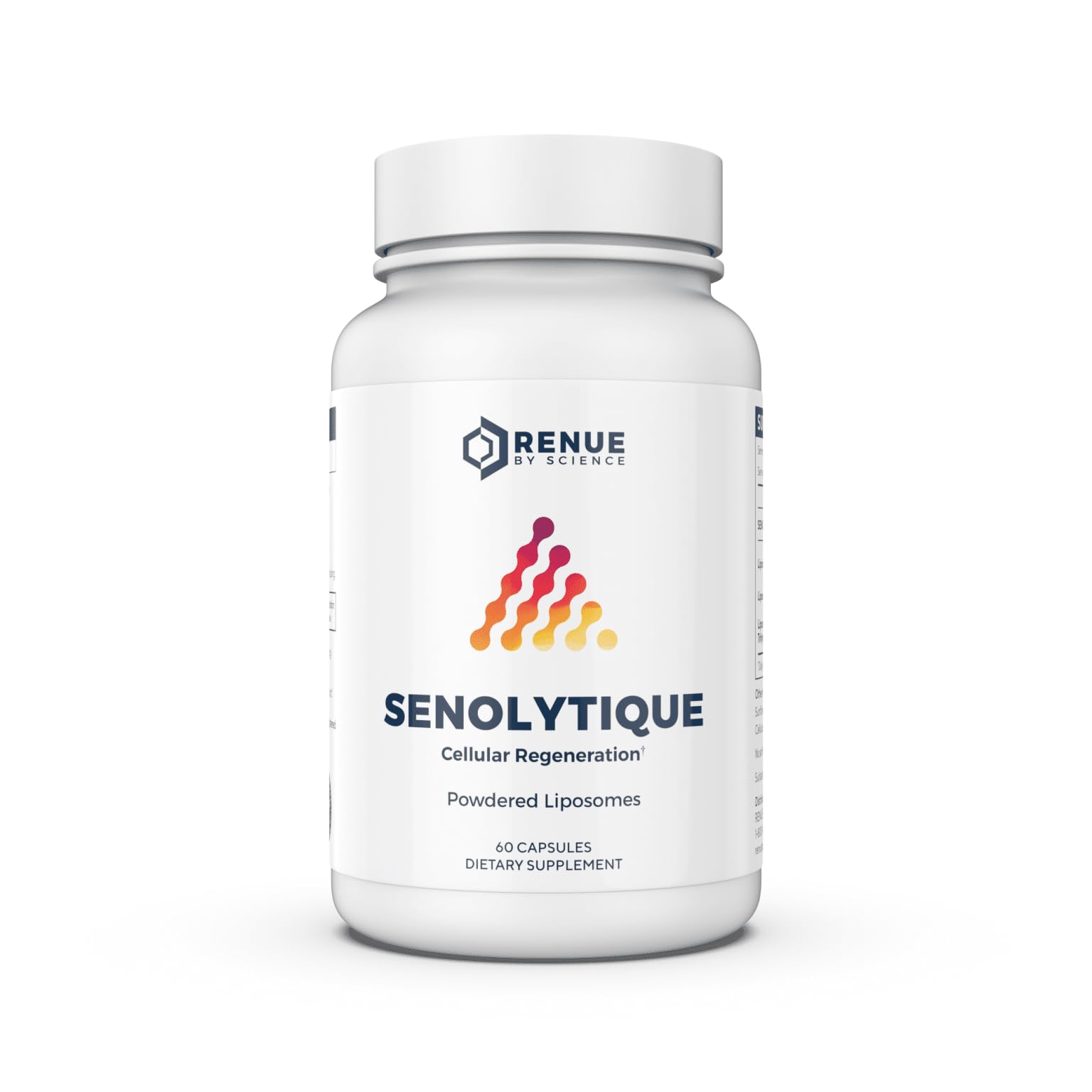 Renue By Science Senolytique Senolytic Supplements | 60 Capsules with Fisetin (35mg) Quercetin (78mg) & Spermidine (3mg) per Serving | Liposomal Formula | Manufactured in The USA & Third-Party Tested Renue By Science uk supplements