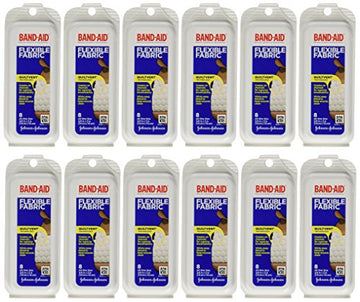 Band-Aid Flex Fabric Travel Pack - 8 Count, Pack of 12 Band-Aid uk supplements