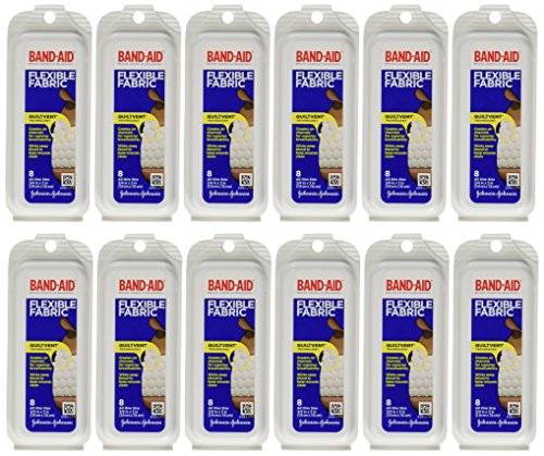 Band-Aid Flex Fabric Travel Pack - 8 Count, Pack of 12 Band-Aid uk supplements