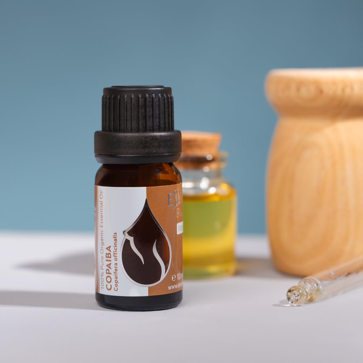 Essences Bulgaria Organic Copaiba Essential Oil 0.34 Fl Oz 10ml Copaifera officinalis - 100% Pure Natural Essences Bulgaria uk supplements