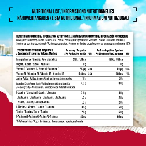 BSN Nutrition Amino X Supplement with Vitamin D, Vitamin B6 and Amino Acids BSN uk supplements