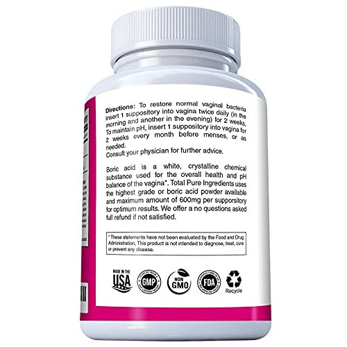 N'More Harmony 600MG Vaginal Suppositories Yeast Infection + 1 Suppository Applicator BV N'More uk supplements