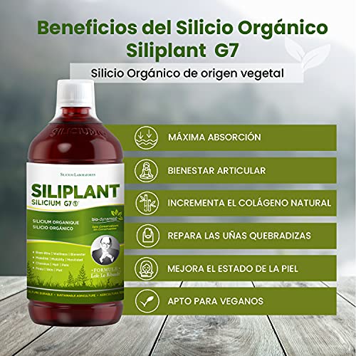 G7 Siliplant Improved Formula. Liquid Silica Supplement Collagen Booster, Strengthens Bones G7 uk supplements