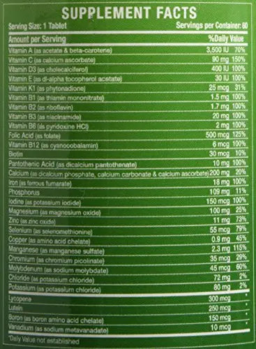 Noor Vitamins Halal Vitamins, Daily Multivitamin, Halal Vitamin for Women and Men, 30 Vitamins & Minerals, A, B12, C, Iron, Zinc to support general health Noor Vitamins uk supplements