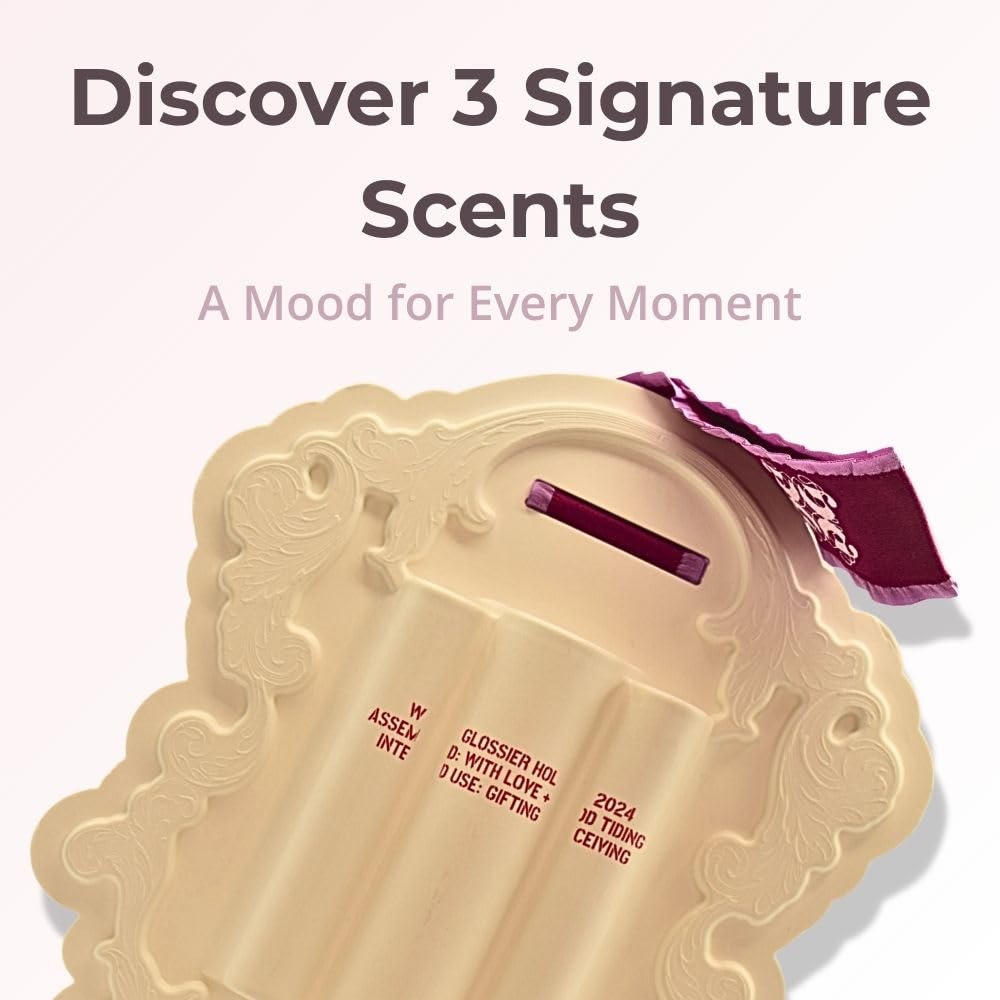 Glossier You Discovery Travel Perfume Spray Gift Set - Limited Edition Trio: Warm Clean, Serene Woody, Dreamy Gourmand Scents - You, Doux, Rêve. Glossier uk supplements
