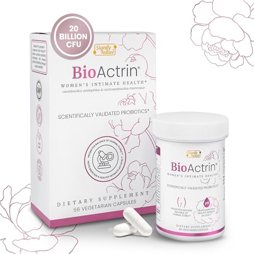 Bioactrin Vaginal Probiotics for Women - Formulated Bacterial Vaginosis Treatment, Yeast Infection SIGNIFY NATURE uk supplements