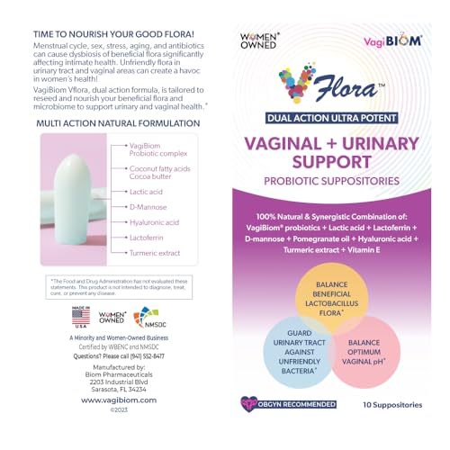 VagiBiom Dual Action Formula. Vaginal and Urinary Support to Balance Intimate Flora VagiBiom uk supplements