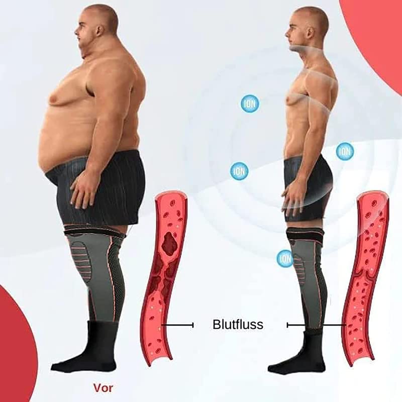 KNEECA Tourmaline Acupressure Selfheating Knee Sleeve, Tourmaline Acupressure Self XTRYTRUI uk supplements