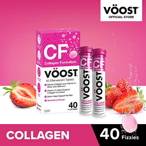 Vöost Collagen Formation Pack Of 40 Everscent Tablets Vöost uk supplements