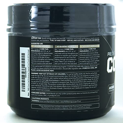 PMD Sports Core Fuel Endurance, Performance & Recovery - BCAAs, EAAs, Beta Alanine PMD uk supplements