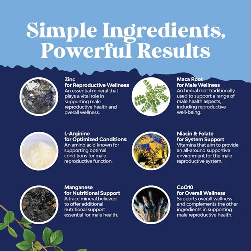 Prenatal Multivitamin Male Fertility Supplement 180ct - Mens Fertility Supplement Natures Craft uk supplements