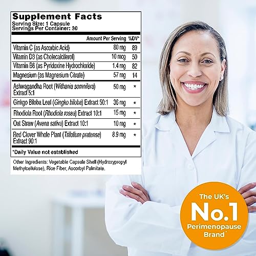 Health & Her Perimenopause Mind, Cognitive Function Support, Pre-Menopause Health and Her uk supplements