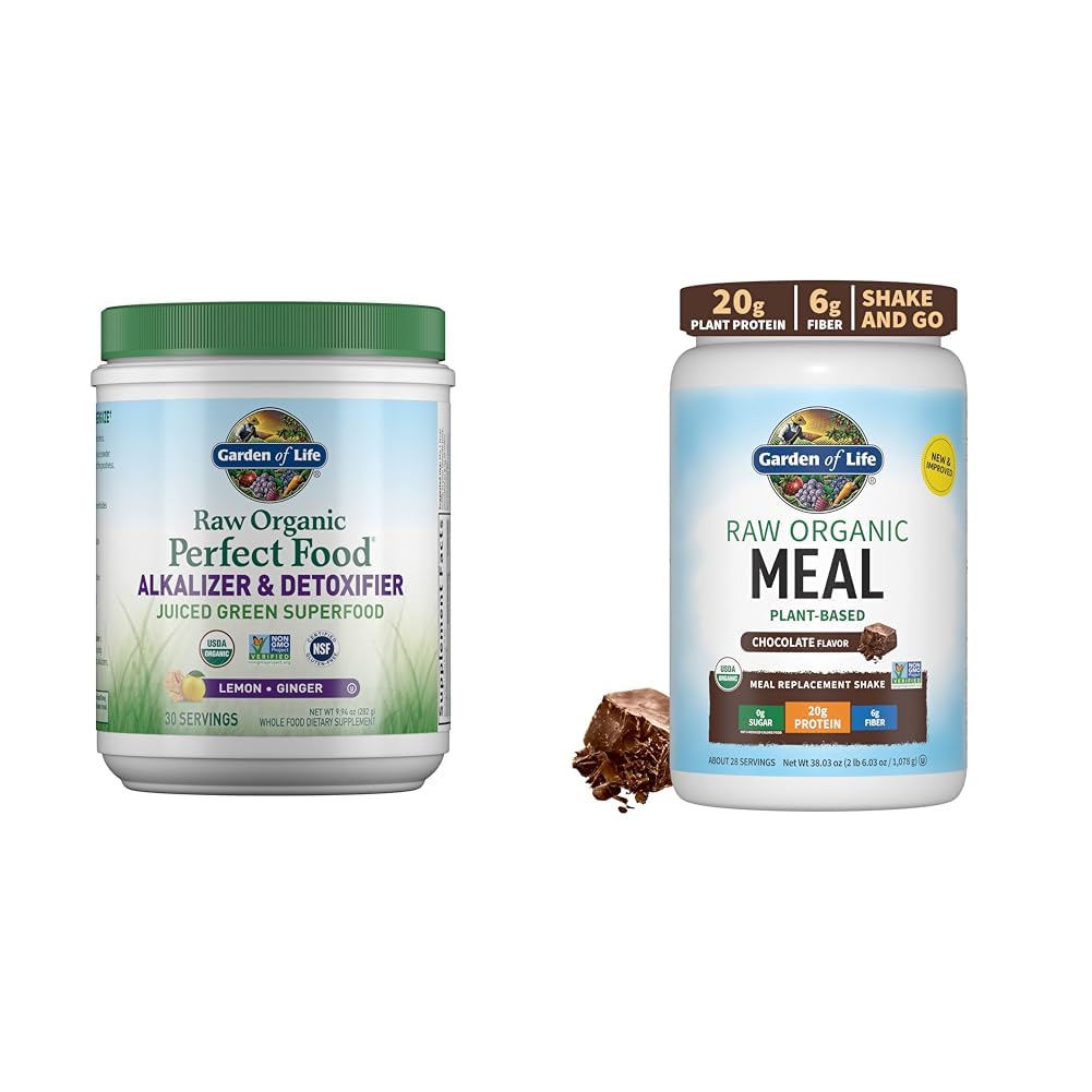 Garden of Life Raw Organic Perfect Food Alkalizer & Detoxifier Juiced Greens Superfood Garden of Life uk supplements