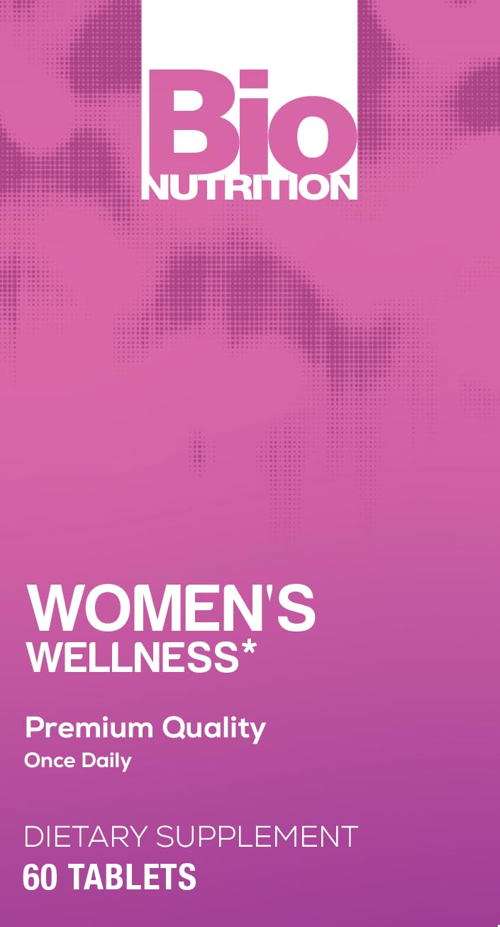 Bio Nutrition Women Wellness Tabs, 60 Count Bio Nutrition uk supplements