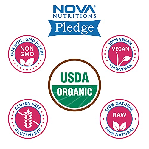 2 Pack - Nova Nutritions Certified Organic Beet Root Powder 16 OZ (454 gm) - Nitric Oxide Nova Nutritions uk supplements