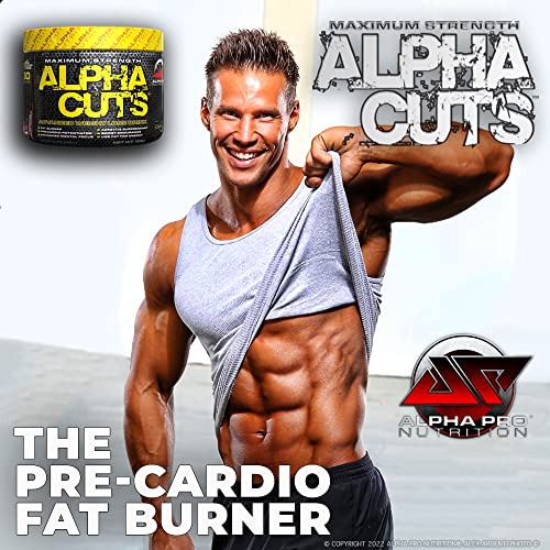 Alpha Pro Nutrition Alpha Cuts Fat Burner Thermogenic Men Women Pre Cardio Workout Alpha Pro Nutrition uk supplements