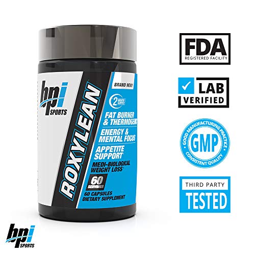 BPI Sports -Roxylean Extreme Fat Burner & Weight Loss Supplement, 60Count BPI Sports uk supplements