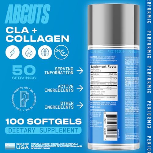 PERFORMIX - AbCuts CLA + Collagen - Fitness Goals - Improve Energy & Endurance PERFORMIX uk supplements