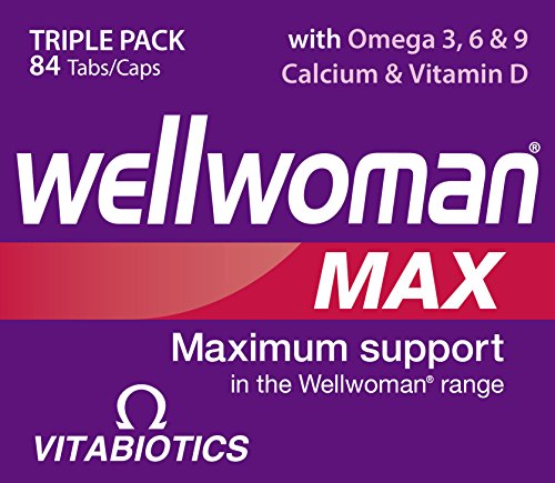 Vitabiotics Wellwoman Max, 84 Capsules Vitabiotics uk supplements